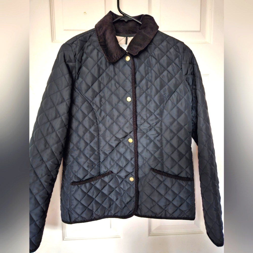 Quilted barn jacket